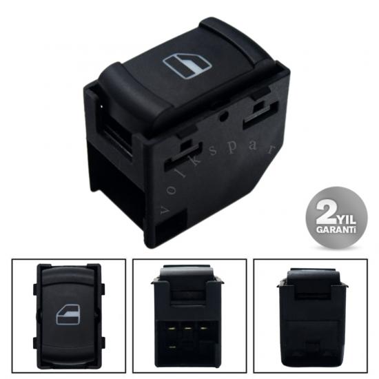 OCTAVİA ÖN SAĞ CAM AÇMA DÜĞMESİ 1997-2000 MODEL ARASI 3B0959855