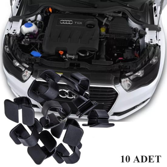 A1 KAPUT İZOLASYONU KEÇESİ BAĞLANTI KLİPSİ 2011-2014 MODEL ARASI ARAÇLARA UYUMLU 1H5863849A
