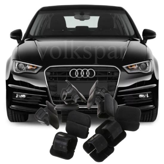 A3 SEDAN KAPUT İZOLASYONU KEÇESİ BAĞLANTI KLİPSİ 2013-2016 MODEL ARASI ARAÇLARA UYUMLU 1H5863849A