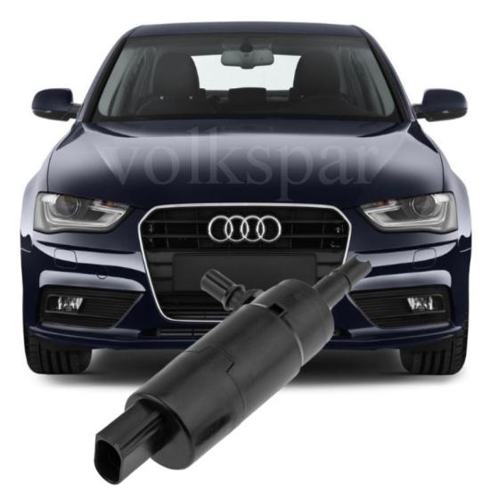 A4 B8 CAM YIKAMA SİLECEK SU FISKİYE POMPA MOTORU 2013-2016 MODEL ARASI ARAÇLARA UYUMLU 8K0955681