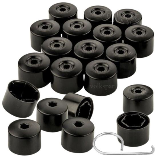 BEETLE BİJON KAPAĞI TAKIM SİYAH (16 ŞİFRESİZ+4 ŞİFRELİ-3C) 2005-2010 MODEL ARASI ARAÇLARA UYUMLU 3C0601173A