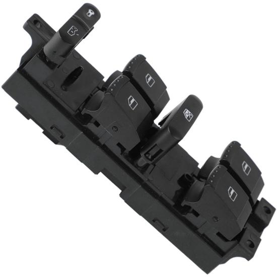 VOLKSWAGEN BORA ÖN SOL SÜRÜCÜ DÖRTLÜ CAM DÜĞMESİ 1998-2004 MODEL ARASI ARAÇLARA UYUMLU 1J4959857D