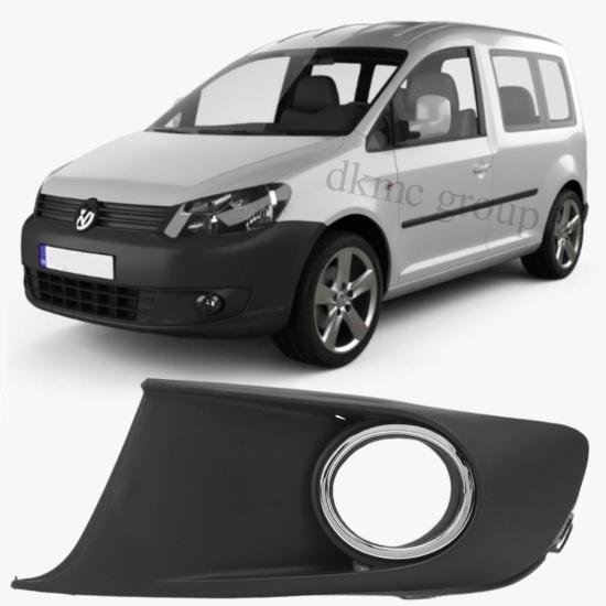 CADDY ÖN TAMPON SİS IZGARA ÇERÇEVE KAPAĞI KROMLU SOL 2011-2014 MODEL ARASI 2K5853665A