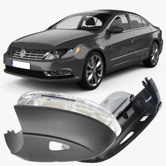 PASSAT CC DIŞ AYNA SİNYALİ AYDINLATMA DELİKLİ SOL (SÜRÜCÜ) 2013-2016 MODEL ARASI ARAÇLARA UYUMLU 3C8949101E