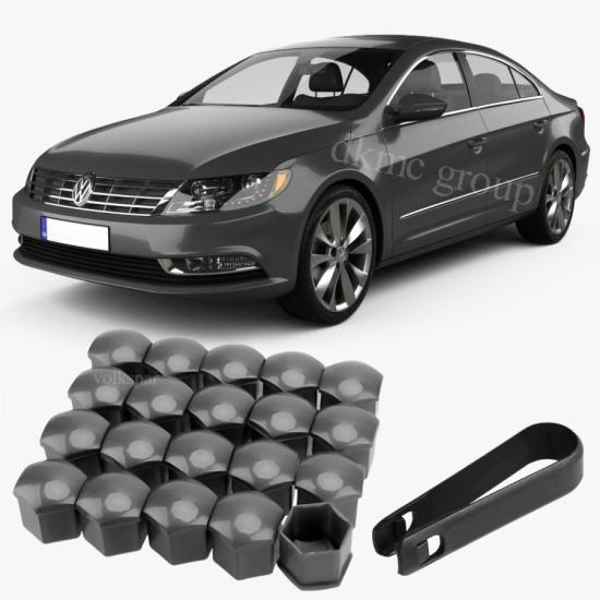 PASSAT CC BİJON KAPAĞI TAKIM PİYANO GRİ (20 ADET ŞİFRESİZ-1Z) 2013-2016 MODEL ARASI ARAÇLARA UYUMLU 1Z0601173