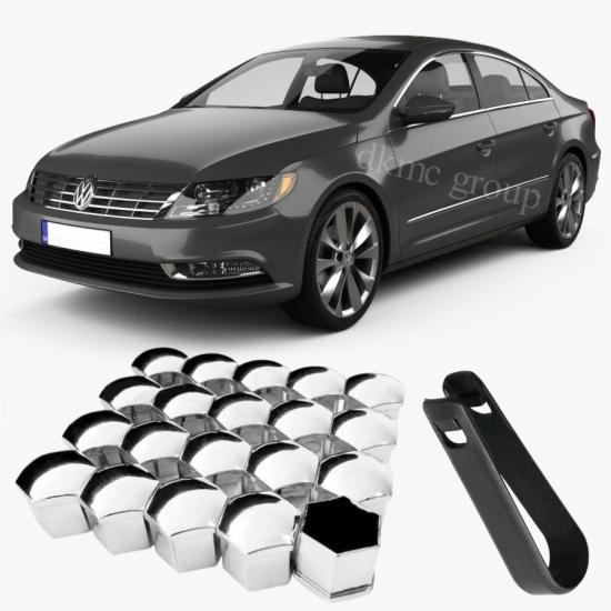 PASSAT CC BİJON KAPAĞI TAKIM KROM (20 ADET ŞİFRESİZ-1Z) 2013-2016 MODEL ARASI ARAÇLARA UYUMLU 1Z0601173