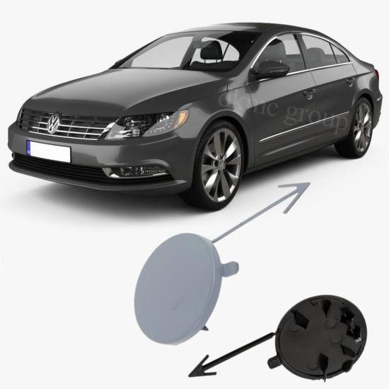 PASSAT CC ÖN TAMPON ÇEKİ DEMİRİ KAPAĞI 2013-2016 MODEL ARASI ARAÇLARA UYUMLU 3C8807241A