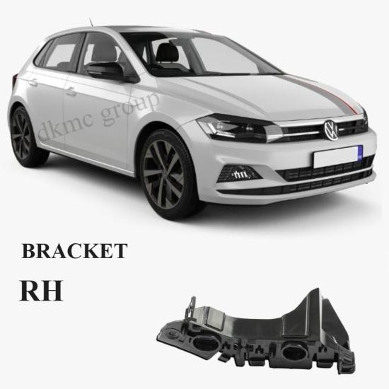 POLO ÖN TAMPON BRAKETİ UÇ SAĞ 2017-2021 MODEL ARASI UYUMLU 2G0807184