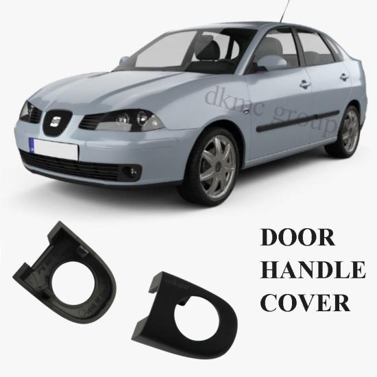 CORDOBA ÖN SOL DIŞ KAPI KOLU KAPAĞI BADEMİ SİYAH (BOYASIZ TİP) 2003-2009 MODEL ARASI ARAÇLARA UYUMLU 3B0837879A
