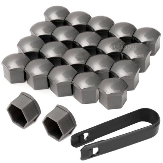 CORDOBA BİJON KAPAĞI TAKIM PİYANO GRİ (20 ADET ŞİFRESİZ-321) 1992-1998 MODEL ARASI ARAÇLARA UYUMLU 321601173A