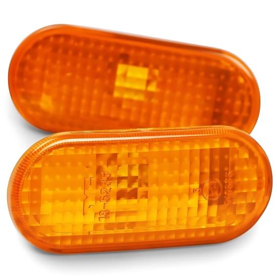 LEON ÖN ÇAMURLUK SİNYALİ TAKIM (BUZLU-TURUNCU) 2000-2005 MODEL ARASI ARAÇLARA UYUMLU 3B0949117B