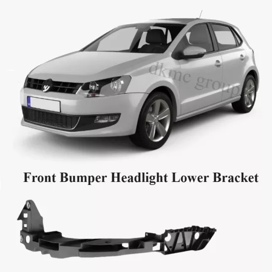 VOLKSWAGEN POLO ÖN SOL FAR BAĞLANTI BRAKETİ 2010-2013 MODEL ARASI UYUMLU ARAÇLARA UYUMLU 6R0805071B