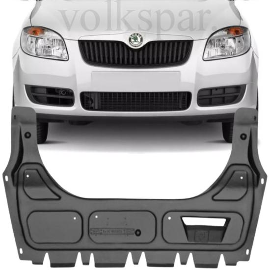 FABİA MOTOR ALT KARTER MUHAFAZA (BENZİNLİ) 2007-2010 MODEL ARASI ARAÇLARA UYUMLU 6Q0825237R
