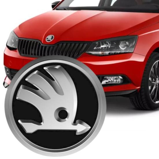 FABİA ÖN KAPUT ARMA AMBLEM 80 MM 2015-2018 MODEL ARASI ARAÇLARA UYUMLU 3V0853621A