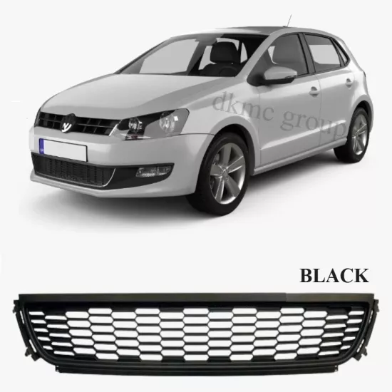 POLO ÖN TAMPON ORTA IZGARA (SİYAH) 2010-2013 MODEL ARASI ARAÇLARA UYUMLU 6R0853677
