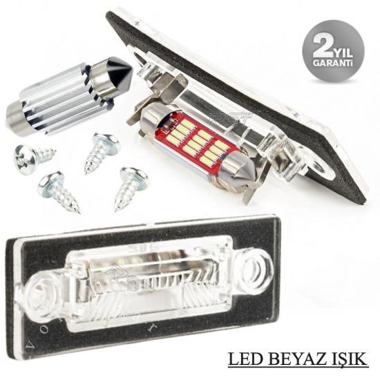 CARAVELLE T5 LED PLAKA LAMBASI LED TAKIM (SOĞUTMALI) 2003-2009 MODEL ARASI ARAÇLARA UYUMLU 3B5943021E