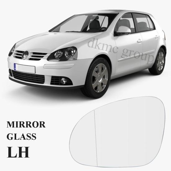 GOLF 5 DIŞ AYNA CAMI SOL (SÜRÜCÜ) 2004-2008 MODEL ARASI ARAÇLARA UYUMLU 1K0857521
