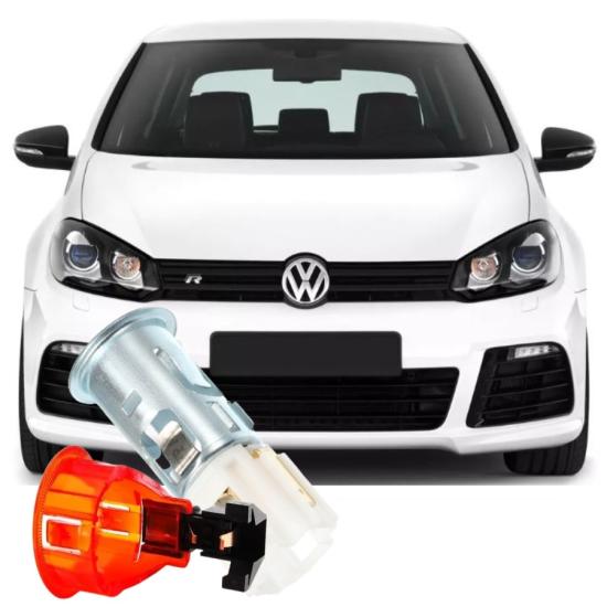 GOLF 6 ÇAKMAK SOKETİ KOMPLE (KIRMIZI IŞIK) 2008-2012 MODEL ARASI ARAÇLARA UYUMLU 1J0919309