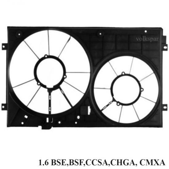 GOLF 6 FAN DAVLUMBAZI (1.6 BSE-BSF-CSA-CHGA-CMXA) 2008-2012 MODEL ARASI ARAÇLARA UYUMLU 1K0121207BB