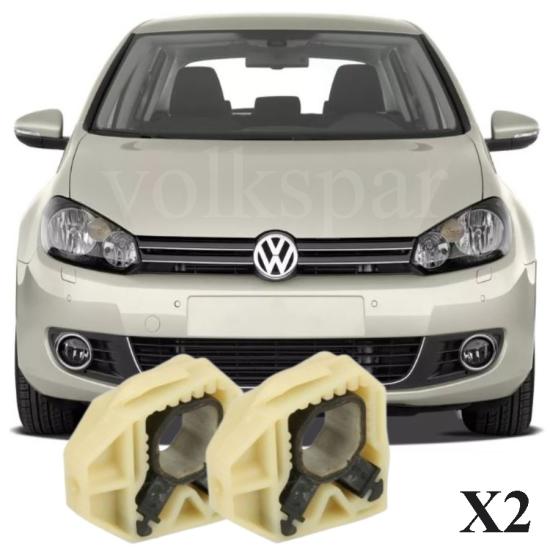 GOLF 6 RADYATÖR ÜST TAKOZU (2 ADET) 2008-2012 MODEL ARASI ARAÇLARA UYUMLU 1K0121367G