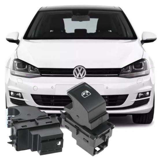 GOLF 7 ÖN SAĞ CAM AÇMA DÜĞMESİ (KROMLU) 2013-2016 MODEL ARASI 5G0959855L