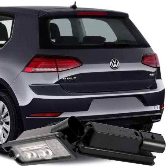 GOLF 7,5 2017-2020 MODEL ARASI ARKA PLAKA LAMBASI LEDLİ TAKIM 1K8943021C