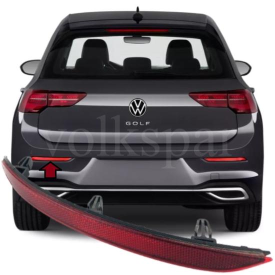 GOLF 8 ARKA TAMPON KEDİ GÖZÜ REFLEKTÖRÜ SOL 2018-2021 MODEL ARASI 5H0945105