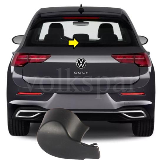VOLKSWAGEN GOLF 8 ARKA CAM SİLECEK KOLU KAPAĞI 2021-2024 MODEL ARASI ARAÇLARA UYUMLU 5H0955435