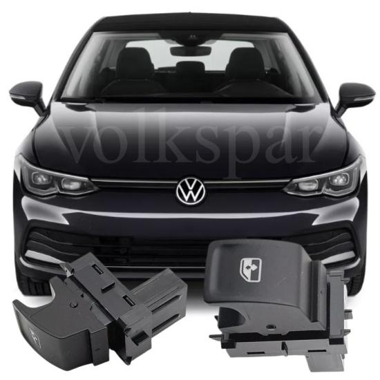 GOLF 8 ARKA SOL CAM AÇMA DÜĞMESİ 2021-2024 MODEL ARASI 5G0959855K
