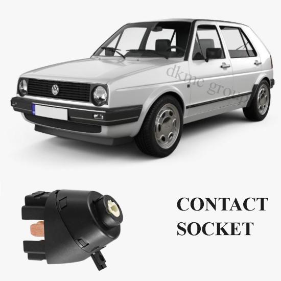 GOLF 2 KONTAK SOKETİ 1983-1992 MODEL ARASI ARAÇLARA UYUMLU 6N0905865