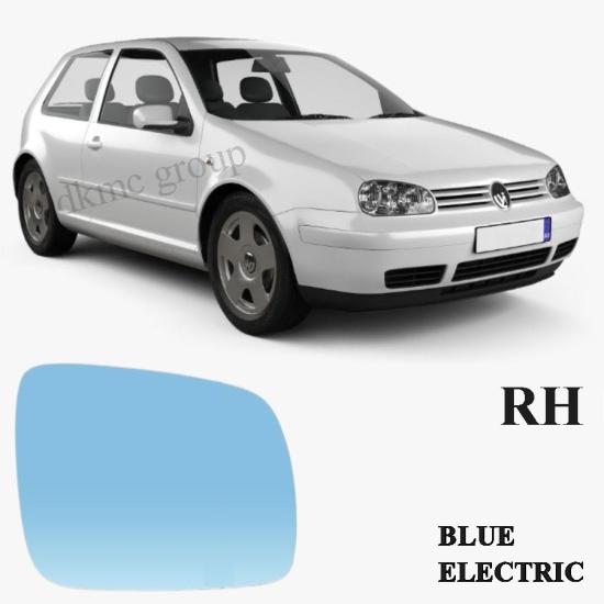 GOLF 4 DIŞ AYNA CAMI SAĞ (MAVİ ELEKT.) 1998-2004 MODEL ARASI ARAÇLARA UYUMLU 1J1857522E