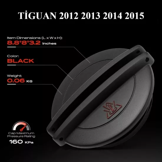  TİGUAN RADYATÖR ANTİFRİZ YEDEK SU DEPOSU KAPAĞI 2012 2013 2014 2015 MODELLER İÇİN 3C0121321