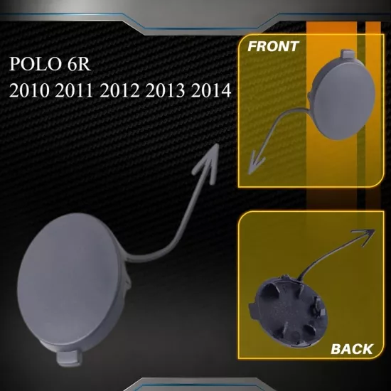 POLO ÖN TAMPON ÇEKİ DEMİRİ KAPAĞI 2010-2013 MODEL ARASI ARAÇLARA UYUMLU 6R0807241