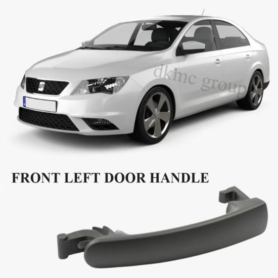 SEAT TOLEDO ÖN SOL KAPI KOLU (SİYAH-BOYASIZ TİP) 2013-2017 MODEL ARASI ARAÇLARA UYUMLU 5N0837205M