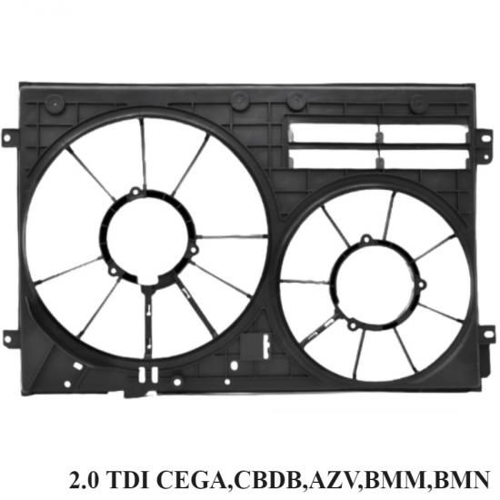 JETTA FAN DAVLUMBAZI (2.0 TDI CEGA-CBDB-AZV-BMM-BMN) 2006-2011 MODEL ARASI ARAÇLARA UYUMLU 1K0121205AD