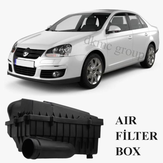 JETTA HAVA FİLTRE KUTUSU KAZANI (1.6 TDI CAYC) 2010-2011 MODEL ARASI ARAÇLARA UYUMLU 3C0129607BD