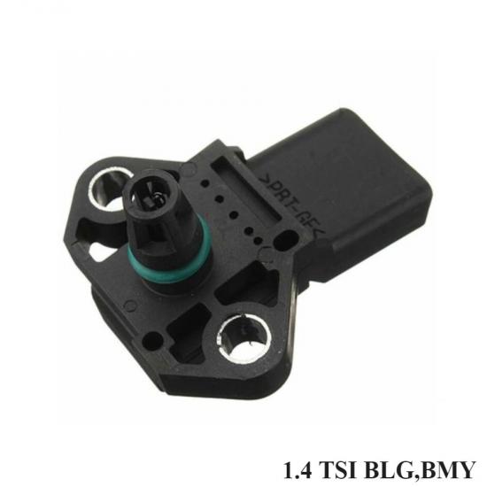 JETTA EMME MANİFOLD BASINÇ MAP SENSÖRÜ (1.4 TSI BLG-BMY) 2006-2011 MODEL ARASI ARAÇLARA UYUMLU 038906051C