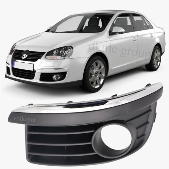 JETTA ÖN TAMPON SİS IZGARA ÇERÇEVE KAPAĞI KOMPLE SOL 2006-2011 MODEL ARASI 1K0853665E