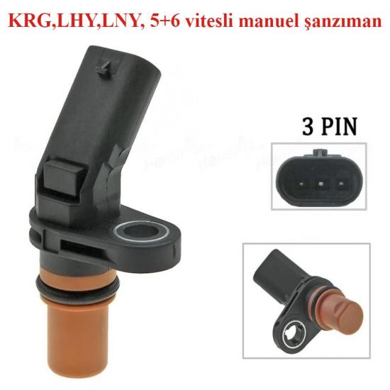 JETTA ŞANZIMAN KONUM SENSÖRÜ 2006-2011 MODEL ARASI ARAÇLARA UYUMLU 02T906207D