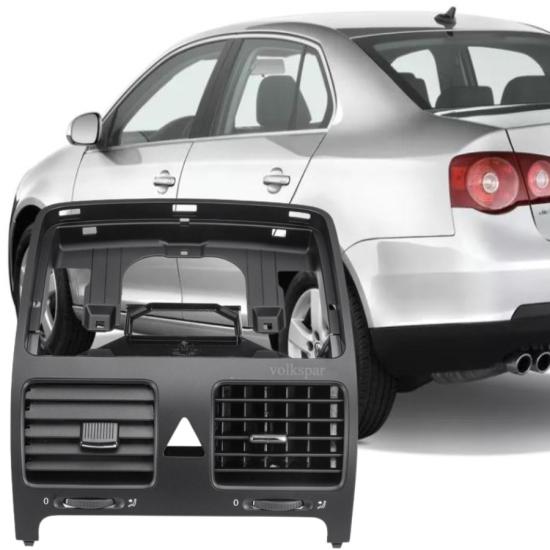 JETTA TORPİDO ORTA HAVALANDIRMA IZGARA ÇERÇEVE 2006-2011 MODEL ARASI ARAÇLARA UYUMLU 1K0819728H 1QB