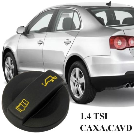 JETTA MOTOR YAĞ KAPAĞI (1.4 TSI CAXA-CAVD) 2008-2011 MODEL ARASI UYUMLU 03C103485B