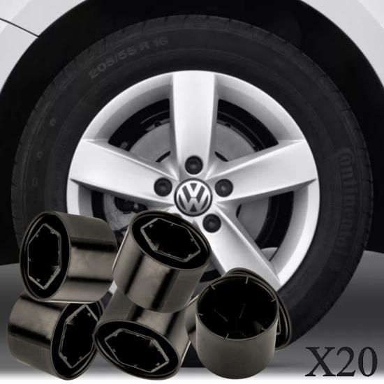 JETTA BİJON KAPAĞI TAKIM SİYAH (16 ŞİFRESİZ+4 ŞİFRELİ-3C) 2011-2014 ARASI ARAÇLARA UYUMLU 3C0601173A