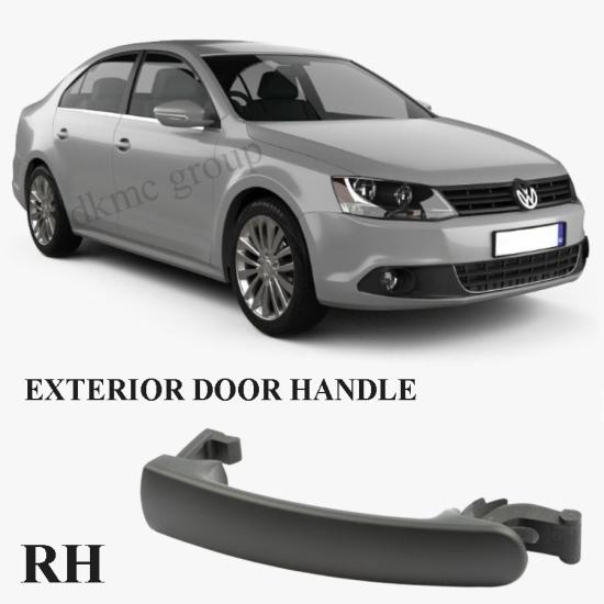 JETTA ÖN SOL DIŞ KAPI KOLU (SİYAH-BOYASIZ TİP) 2011-2014 MODEL ARASI ARAÇLARA UYUMLU 5N0837205M