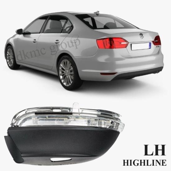 JETTA MK6 DIŞ AYNA SİNYALİ AYDINLATMA DELİKLİ SOL (SÜRÜCÜ) 2011-2014 MODEL ARASI ARAÇLARA UYUMLU 3C8949101A