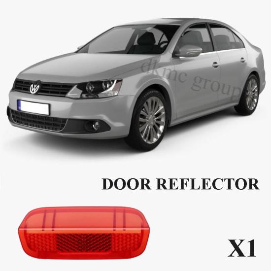JETTA ARKA SOL KAPI ALT REFLEKTÖRÜ KIRMIZI 2011-2014 MODEL ARASI UYUMLU 1K0947419