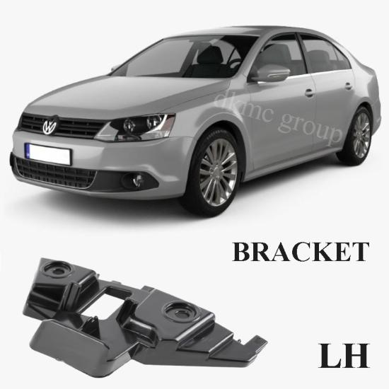 JETTA ÖN TAMPON BAĞLANTI BRAKETİ SOL 2011-2014 MODEL ARASI ARAÇLARA UYUMLU 5C6807183