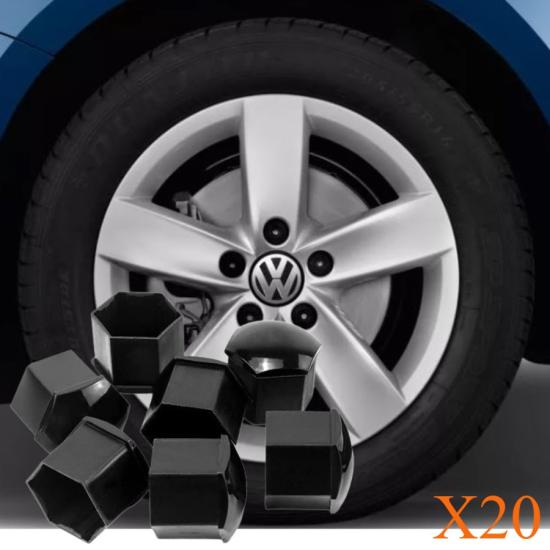 JETTA MK6 BİJON KAPAĞI TAKIM PİYANO SİYAH (20 ADET ŞİFRESİZ-1Z) 2015-2018 MODEL ARASI ARAÇLARA UYUMLU 1Z0601173