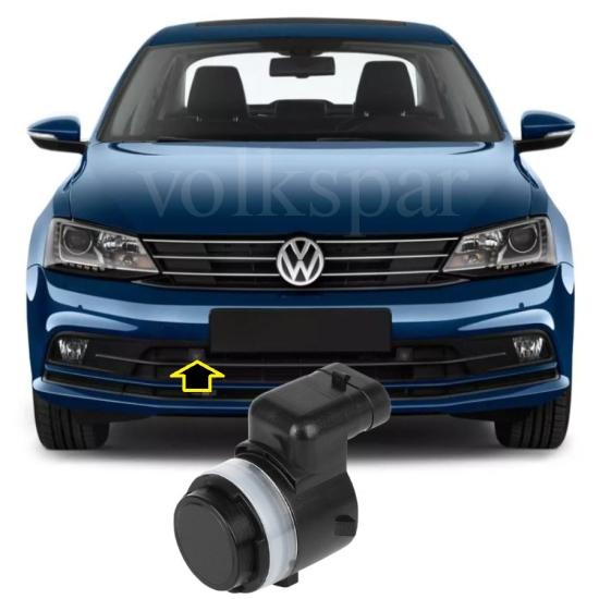 JETTA ÖN TAMPON ORTA IZGARA PARK SENSÖRÜ 2015-2018 ARASI ARAÇLARA UYUMLU 5Q0919275A