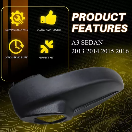A3 SEDAN SOL DIŞ AYNA ALT KAPAĞI 2013 2014 2015 2016 MODELLER İÇİN 8V1857409F