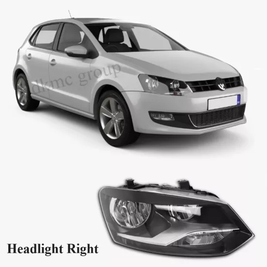 POLO ÖN SAĞ FAR LAMBASI HELLA TİP 2010-2013 MODEL ARASI UYUMLU 6R1941016E